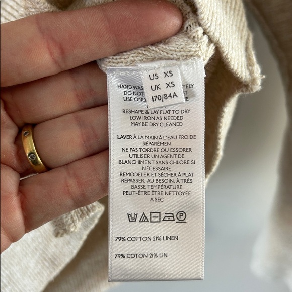 Free People Kait Cardigan Oatmeal NWT - Picture 6 of 7